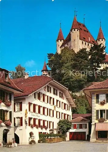 AK / Ansichtskarte Thun_BE Hotel Restaurant Metzgern Thun_BE