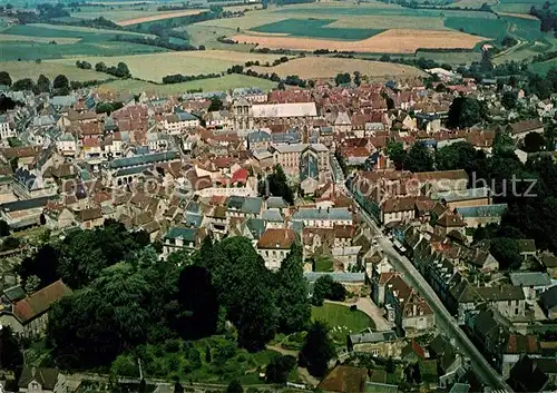 AK / Ansichtskarte Mortagne au Perche Fliegeraufnahme Mortagne au Perche