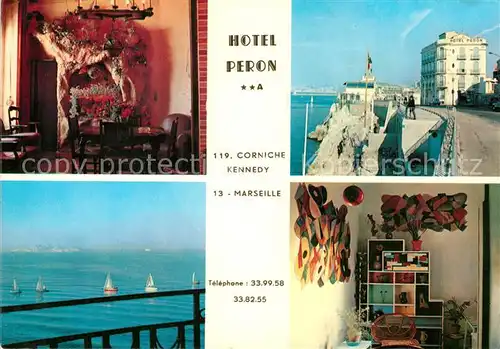 AK / Ansichtskarte Marseille_Bouches du Rhone Hotel Peron Marseille
