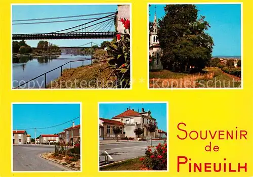 AK / Ansichtskarte Pineuilh Hotel de Ville Bruecke Pineuilh