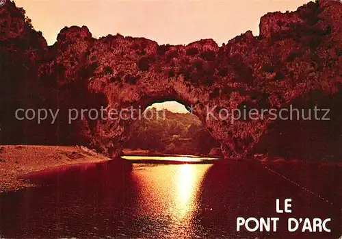 AK / Ansichtskarte Berrias et Casteljau Les Gorges de l Ardeche Berrias et Casteljau