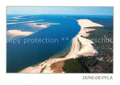 AK / Ansichtskarte Dune_du_Pyla Fliegeraufnahme Duenen Dune_du_Pyla