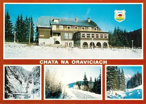 AK / Ansichtskarte Chata_Tschechien Hotel Winterlandschaft Chata Tschechien