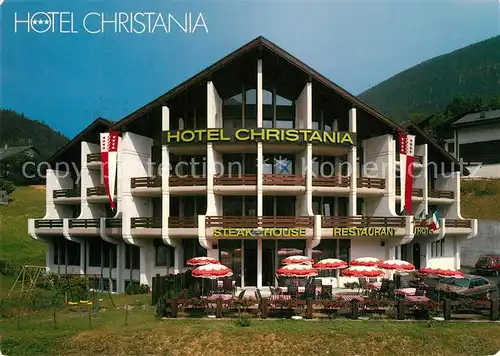 AK / Ansichtskarte Fiesch Hotel Christania Fiesch