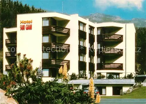 AK / Ansichtskarte Moritz_Dorf_GR_St Hotel San Gian Moritz_Dorf_GR_St