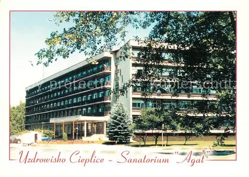 AK / Ansichtskarte Jelenia_Gora Sanatorium Mswia Agat Jelenia_Gora