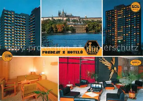 AK / Ansichtskarte Praha_Prahy_Prague Hotel Luna Sol Rhea Praha_Prahy_Prague
