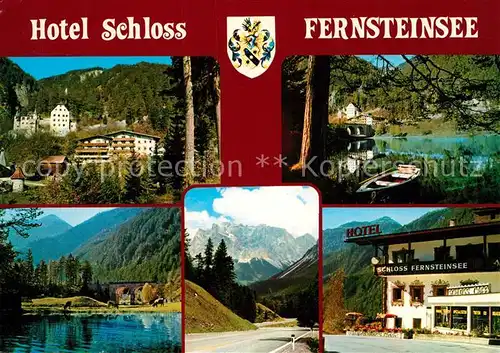 AK / Ansichtskarte Fernsteinsee Hotel Schloss  Fernsteinsee