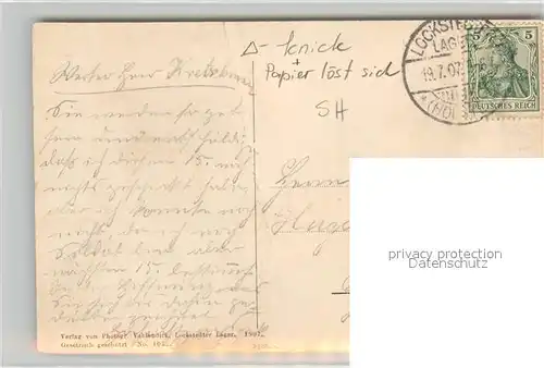 AK / Ansichtskarte Lockstedt Lockstedter Lager Casino Wasserturm Wache und Eingang Totalansicht Lockstedt