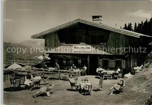 AK / Ansichtskarte Rohrberg_Tirol Rosenalm Kreuthuette Rohrberg Tirol