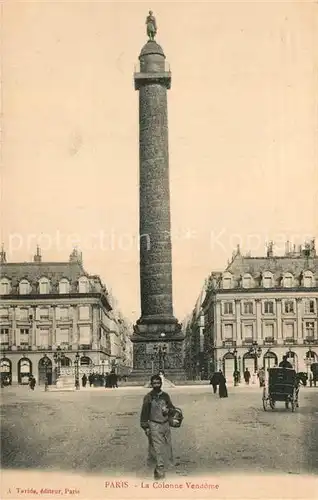 AK / Ansichtskarte Paris La Colonne Vendome Paris
