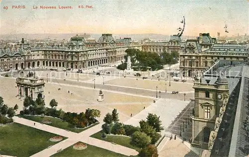 AK / Ansichtskarte Paris Le Nouveau Louvre Paris