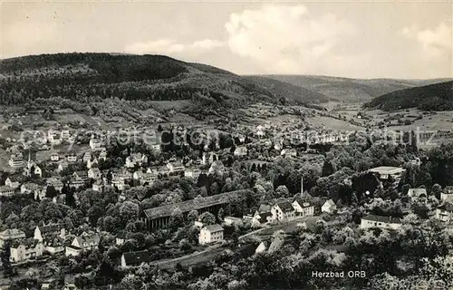 AK / Ansichtskarte Bad_Orb Fliegeraufnahme Bad_Orb