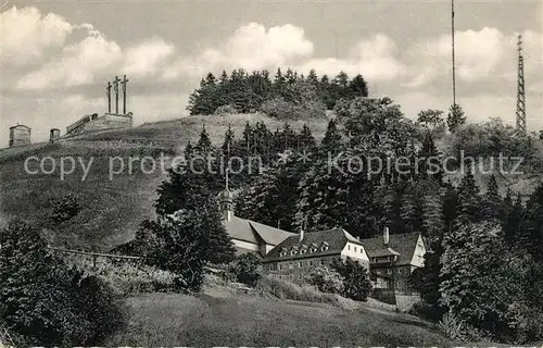 AK / Ansichtskarte Kreuzberg_Rhoen Franziskaner Kloster Kreuzberg Rhoen