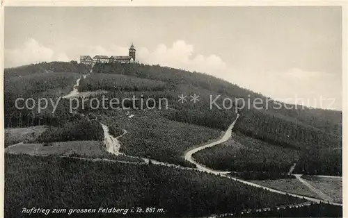 AK / Ansichtskarte Grosser_Feldberg_Taunus Hotel Restaurant Feldberghof Grosser_Feldberg_Taunus