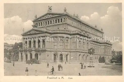 AK / Ansichtskarte Frankfurt_Main Oper Frankfurt Main