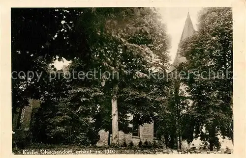 AK / Ansichtskarte Gleschendorf_Scharbeutz Kirche Gleschendorf_Scharbeutz