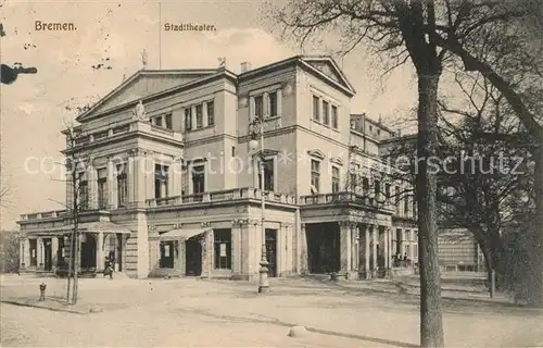 AK / Ansichtskarte Bremen Stadttheater Bremen
