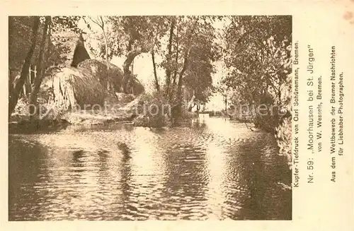 AK / Ansichtskarte Moorhausen_St_Juergen_Luebeck Idyll Moorhausen_St