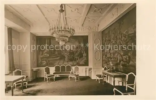 AK / Ansichtskarte Bremen Neues Rathaus Gobelinzimmer Bremen