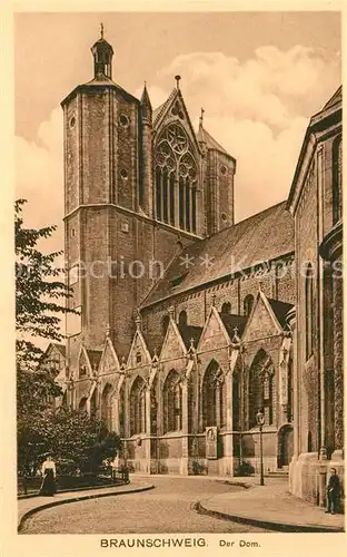 AK / Ansichtskarte Braunschweig Der Dom Braunschweig