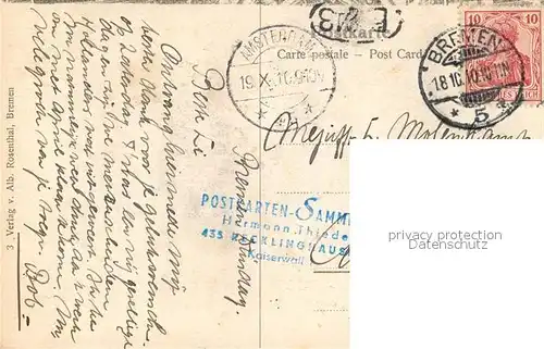 AK / Ansichtskarte Bremen Die Ritter vor dem Rathausportal Bremen