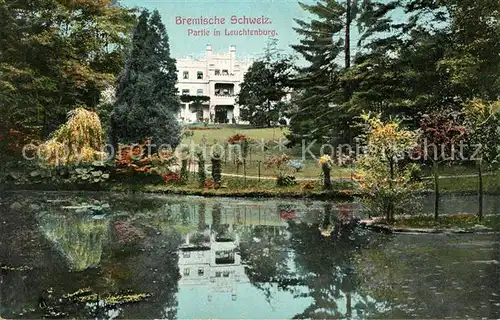 AK / Ansichtskarte Bremen Bremische Schweiz Partie in Leuchtenburg Bremen