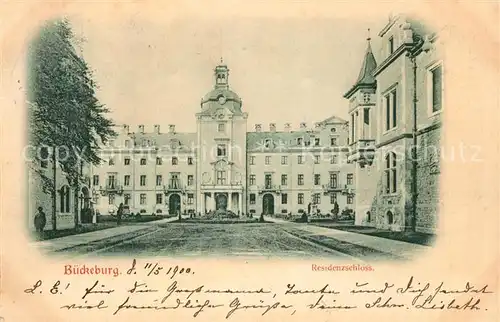 AK / Ansichtskarte Bueckeburg Residenzschloss Bueckeburg