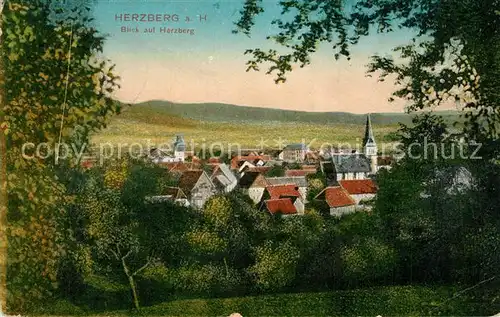 AK / Ansichtskarte Herzberg_Harz Panorama Herzberg Harz