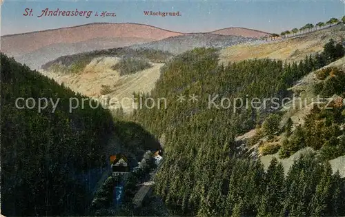 AK / Ansichtskarte St_Andreasberg_Harz Waeschgrund St_Andreasberg_Harz