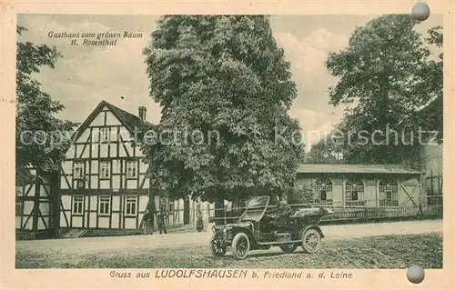 AK / Ansichtskarte Ludolfshausen Gasthaus zum gruenen Baum Ludolfshausen