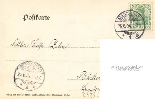 AK / Ansichtskarte Lueneburger_Heide Dorf Idyll Lueneburger Heide