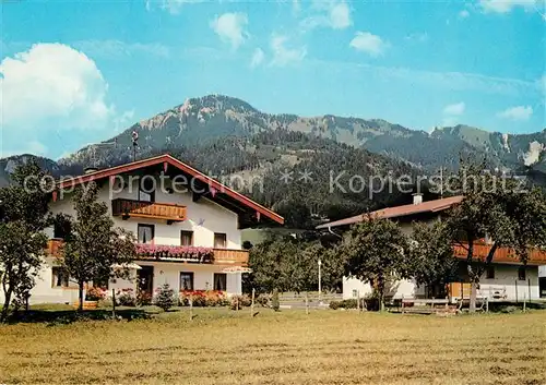 AK / Ansichtskarte Unterwoessen Gaestehaus Pension Alpen Unterwoessen