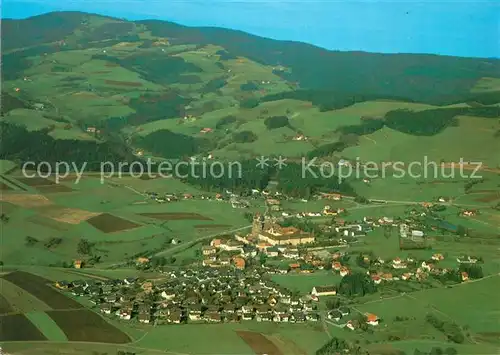AK / Ansichtskarte St_Peter_Schwarzwald mit Kandel Fliegeraufnahme St_Peter_Schwarzwald