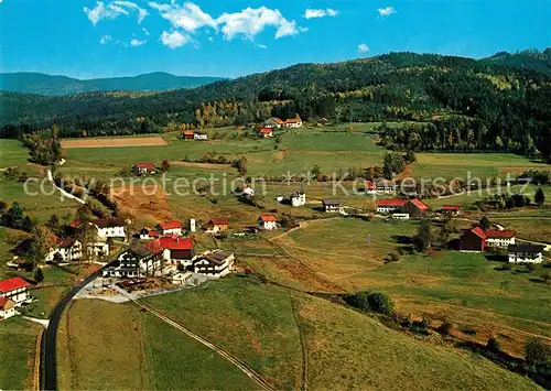 AK / Ansichtskarte Asbach_Drachselsried Fliegeraufnahme 