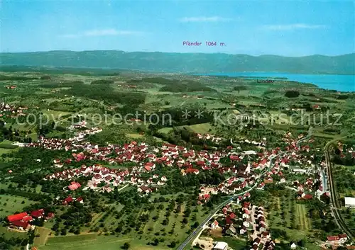 AK / Ansichtskarte Kressbronn_Bodensee Fliegeraufnahme Kressbronn Bodensee