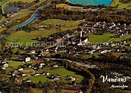 AK / Ansichtskarte Vandans_Vorarlberg Fliegeraufnahme Vandans Vorarlberg