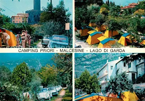 AK / Ansichtskarte Malcesine_Lago_di_Garda Camping Priori  Malcesine_Lago_di_Garda