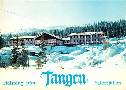 AK / Ansichtskarte Dalarna Hotel Tangen Saelenfjaellen Dalarna