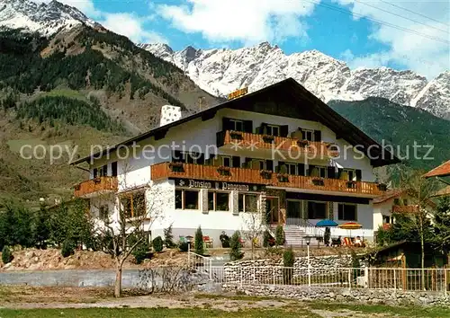 AK / Ansichtskarte Partschins_Merano_Suedtirol Pension Panorama Partschins_Merano