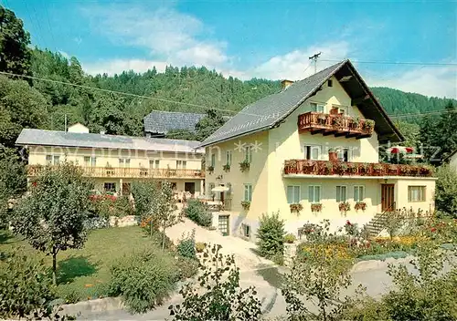 AK / Ansichtskarte Pesenthein_Millstaettersee Pension Anton Steindl Pesenthein_Millstaettersee