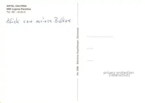 AK / Ansichtskarte Paradiso_TI Hotel Calypso mit Pool Paradiso TI