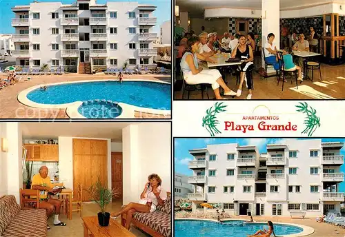 AK / Ansichtskarte Ibiza_Islas_Baleares Apartamentos Playa Grande Ibiza_Islas_Baleares