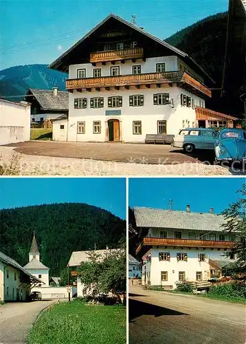 AK / Ansichtskarte Hintersee_Salzburg Gasthof Helminger  Hintersee Salzburg