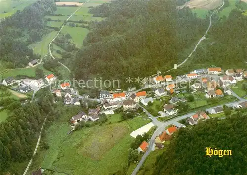 AK / Ansichtskarte Hoegen Fliegeraufnahme Hoegen