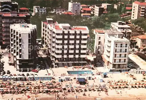 AK / Ansichtskarte Pesaro Hotel Nautilus Strand Fliegeraufnahme Pesaro