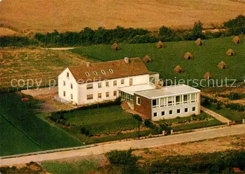 AK / Ansichtskarte Grosshabersdorf Freizeitheim des CVJM Fuerth Fliegeraufnahme Grosshabersdorf