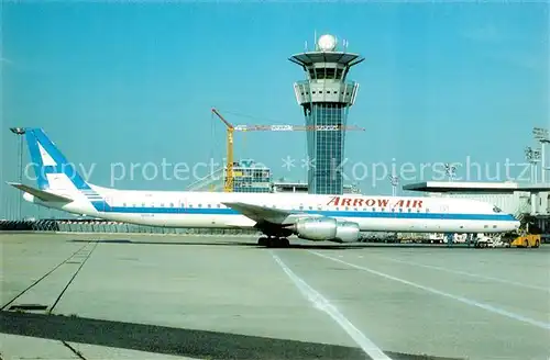 AK / Ansichtskarte Flugzeuge_Zivil Arrow Air DC 8 73 CF N919JW C N 46106 Flugzeuge Zivil