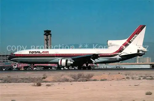 AK / Ansichtskarte Flugzeuge_Zivil Total Air Lockheed L 1011 1 N701TT c n 1041 Flugzeuge Zivil
