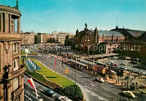 AK / Ansichtskarte Bahnhof Frankfurt am Main Hauptbahnhof Bahnhof